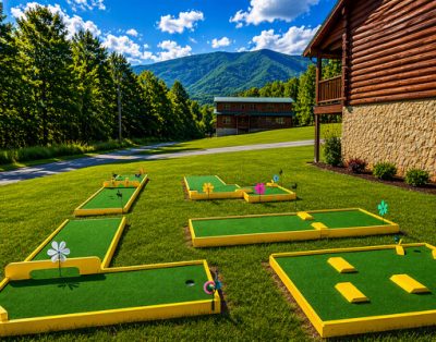 Campfire Memories – Luxury 4BR Cabin with Theater, Arcade, Mini Golf and Hot Tub