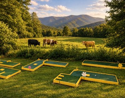Country Memories Cabin – 4BR, Theater Room, Mini Golf, Hot Tub Retreat