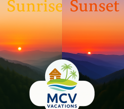 Scenic Sunrise and Sunset