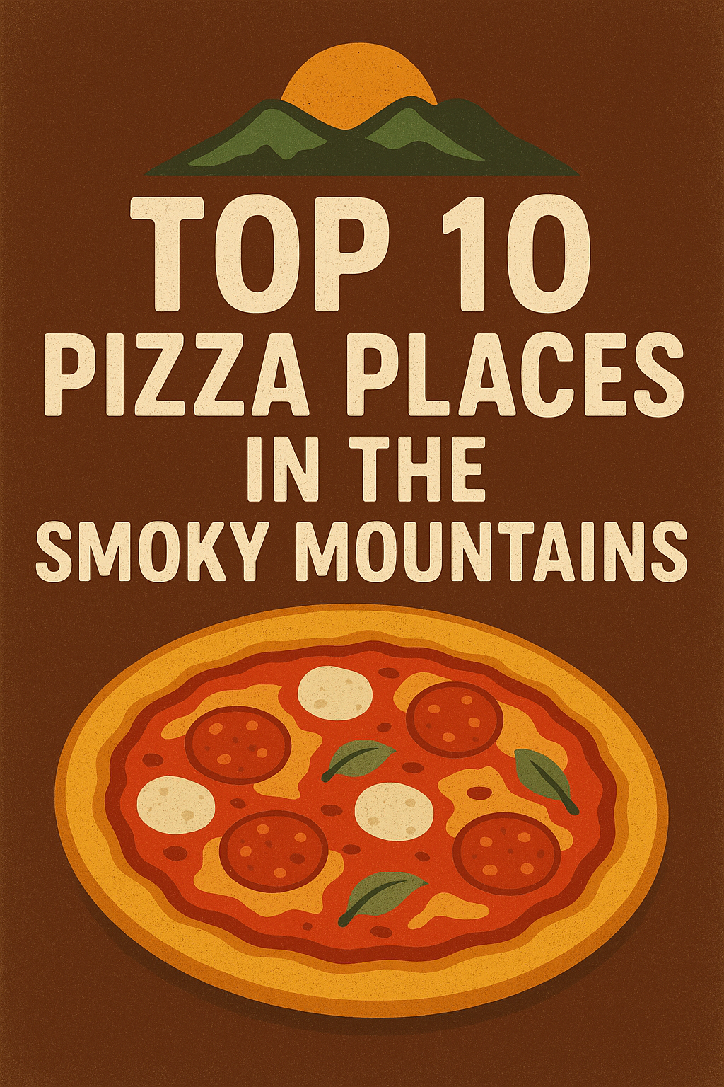 🍕Top Ten Pizza Places in the Smoky Mountain
