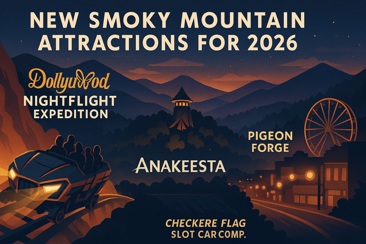 ✨ New & Upcoming Attractions in the Smokies for 2026
